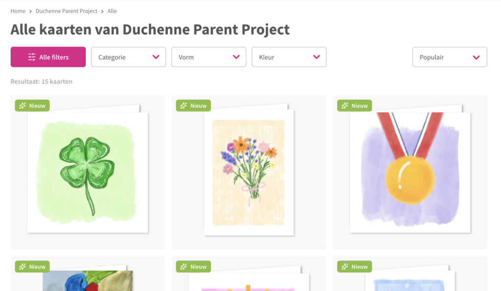 Duchenne kaartencollectie